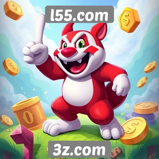 Variedade de jogos disponíveis em l55.com