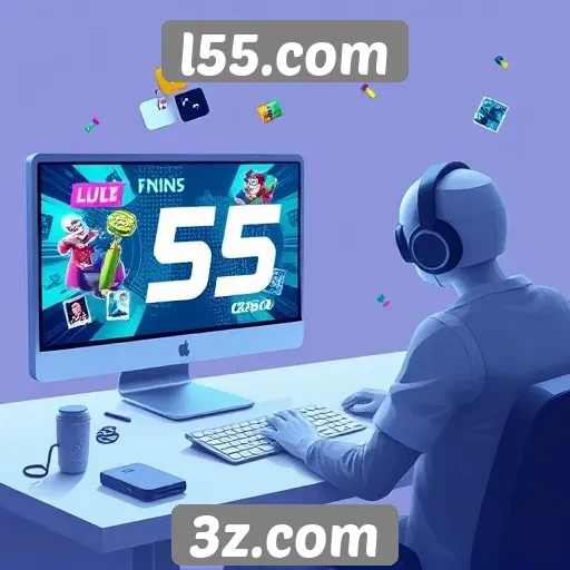 Inovações tecnológicas no site de jogos l55.com